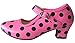 La Senorita Spanische Flamenco Schuhe - hell Rosa Schwarz (Größe 29 - Innenmaß 18,5 cm, pink)