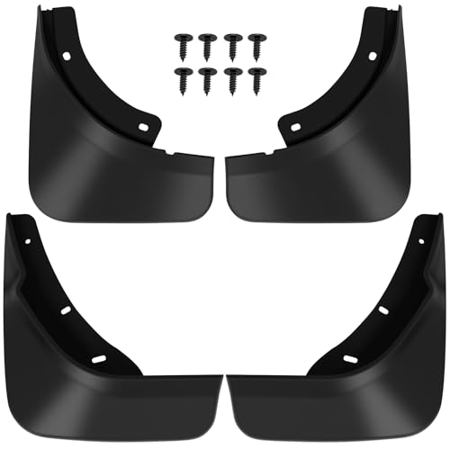 Image of SCITOO 4PCS Mud Flaps Front & Fear Splash Guard Set Suitable for Volkswagen for Passat 2011-2014 3.6L