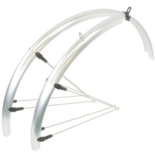 サニーホイル 700C用PCフルフェンダー シルバー SUNNY WHEEL