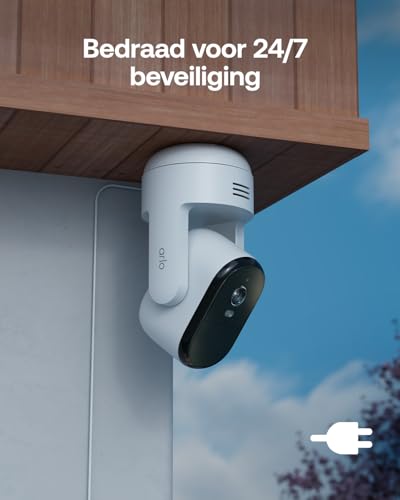 Arlo Essential 3 HD PTZ, WiFi-buitencamera, nachtzicht in kleur, licht, sirene, tweerichtingsaudio, 2 witte camera's - Afbeelding 6