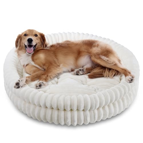 Quppa Washable Cat Bed Donut Dog Beds for Small Dogs