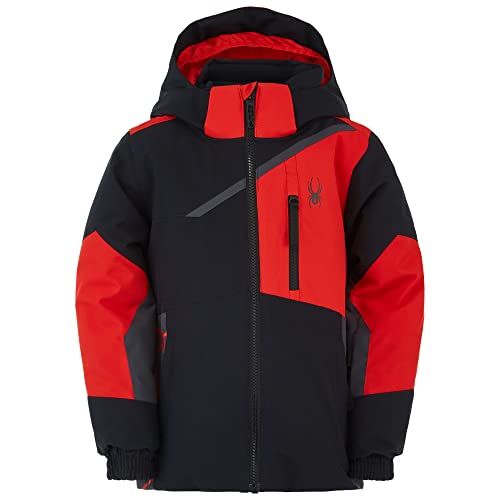 Spyder Boy’s Challenger Jacket (Toddler/Little Kids) Black 5 Little Kids