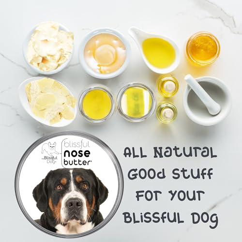 Image of The Blissful Dog Greater Swiss Mountain Dog Unscented Nose Butter - Dog Nose Butter, 2 Ounce