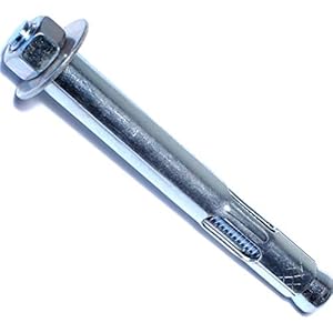 Hard-to-Find Fastener 014973262228 Hex Nut Sleeve Anchors, 1/2 x 4, Piece-25