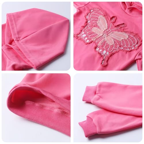 Image of WELAKEN Sweatshirts for Girls Toddler & Kids II Little Girl's Pullover Tops Sweaters & Hoodies