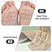 FOMIYES 3pairs Forefoot Cushion Pads for Women Comfortable Slip Gel Inserts for High Heels Self-Adhesive Design Protects Feet from Blisters and Discomfort Includes and Options