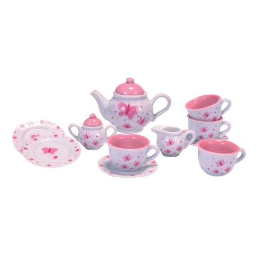 Schylling Butterfly Porcelain Tea Set