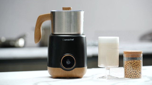 Amazon.com: AMZCHEF 8-IN-1 Milk Frother and Steamer 550