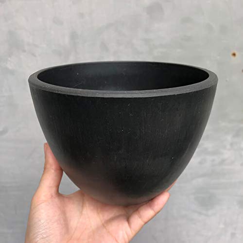 Amazon.co.jp: 【5個セット】 BLACK PLASTIC POT【BOWL】ボウルタイプ