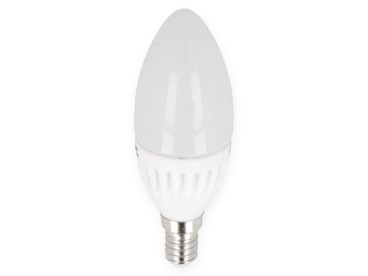 10 Stück LED E14 C37 Leuchtmittel Lampe Birne Leuchte Beleuchtung Form: Kerze 9W 992 Lumen 2700K Warmweiß