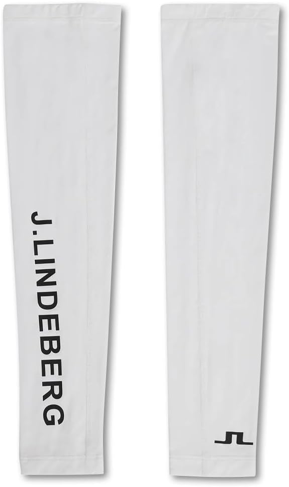 J. Lindeberg2023 J.Lindeberg Ray Golf Sleeves White Small/Medium