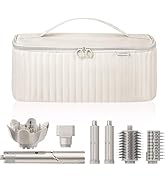 Lexeeco Travel Carrying Case for Hair Dryer Shark Flexstyle Dyson Airwrap Brush Hair Accessories ...