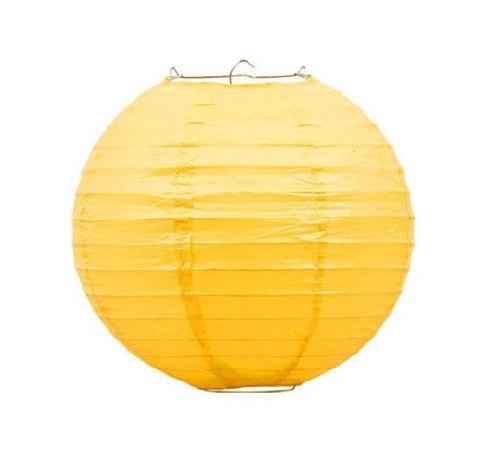 10 PCS Yellow Chinese/Japanese Paper Lantern/Lamp 10