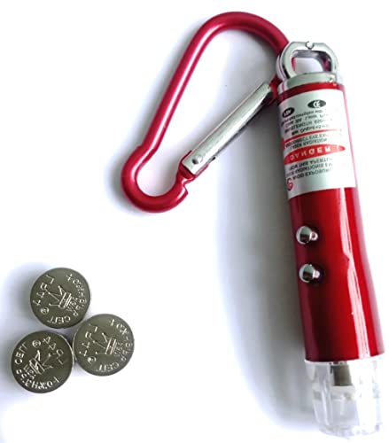 Image of 3 in 1 Laser Pointer Beam Light Mini Laser Torch for Kids Fun & Play (Multicolor)