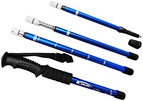 B-BLACK Coppia BASTONI Ultraleggeri Camminata