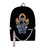 Este bolso es un regalo adorable para amigos, especialmente perfecto para la colección de fanáticos del anime.Adecuado para adolescentes como mochila escolar para uso diario y viajes.