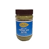 GERBS Lightly Salted Pumpkin Seed Butter | 14 oz. jar | Top 14 food allergy free | Vegan, Non-GMO, Keto | Freshly ground Pumpkin Seed kernels, spreadable seed butter | Gluten, Peanut, Tree Nut Free (Grocery)