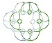 Upgrade Cheerson Cx-10 Propeller Prop Blade Guard Cover Bumper Protection Protector Green White