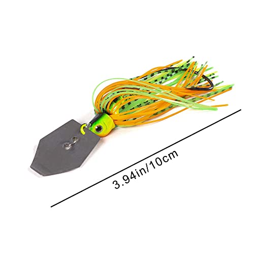 Yuanyoutong Chatterbait, Bass Fishing Lure, Fishing Bait Kit, Bladed Swim Jig Heads For Fishing For Trout, Pike, Walleye And Muskie #TOP1