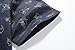 Short Sleeve Button Up Shirts for Men, Summer Shirts for Men Cotton Print Causal for Work, Vacation, Leisure (X-Large, Navy)