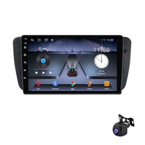 Autoradio Android 13 Seat Ibiza 2008-2015 avec écran tactile 9 pouces et Wi-Fi