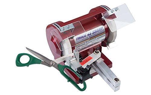 Wolff Industrial Twice as Sharp Scissor Sharpening System 110V