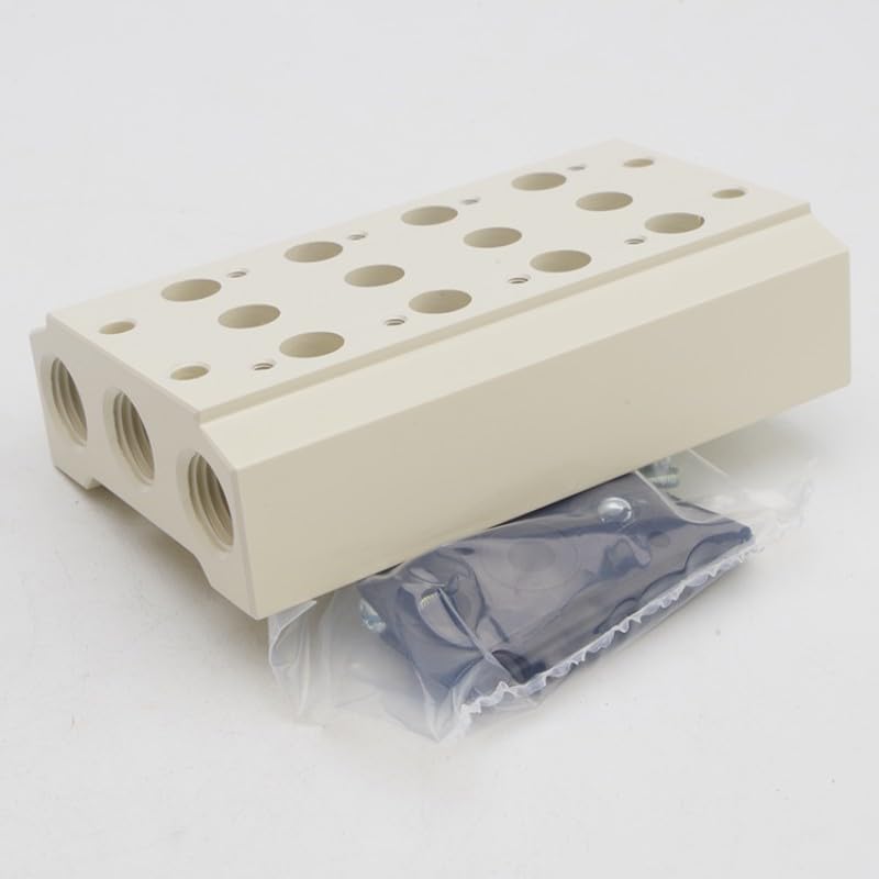 Collecteur pour électrovanne 4V210 pour réparer et centraliser l'air comprimé - 4