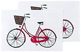 Tattly Temporary Tattoos, Red Bike, 0.1 Ounce
