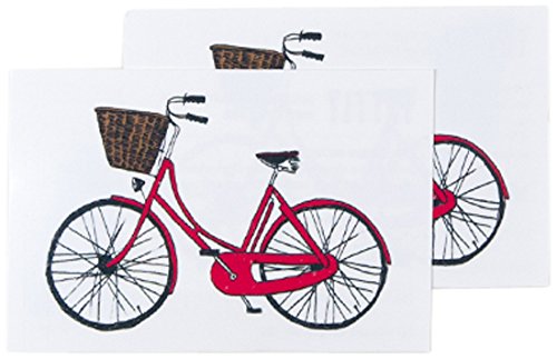 Tattly Temporary Tattoos, Red Bike, 0.1 Ounce