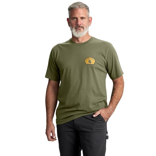 Carhartt Men's 106769 Relaxed Fit Lightweight Short-Sleeve 1889 Graphic T-Shirt