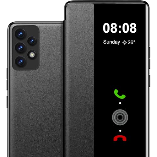 Étui Samsung Galaxy A53 anti-rayures avec rabat transparent S View