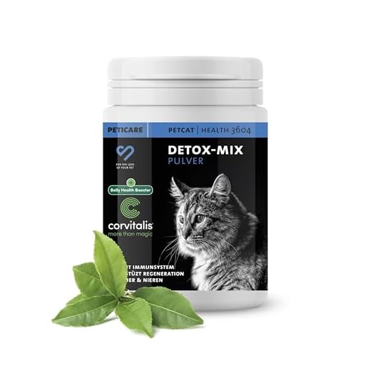 Peticare Detox Pulver für Katzen