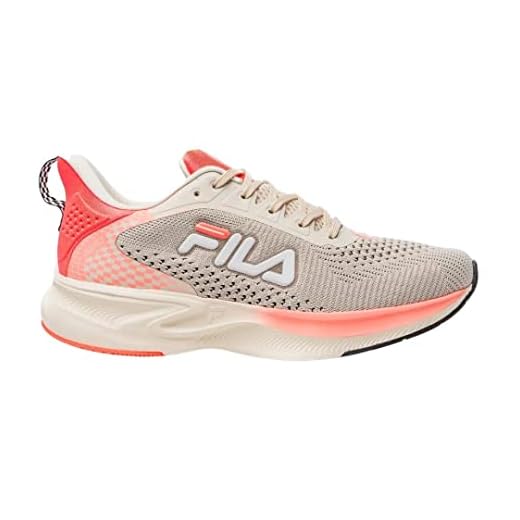 Tênis Fila Racer One, Feminino Bege/Salmão/Branco 36