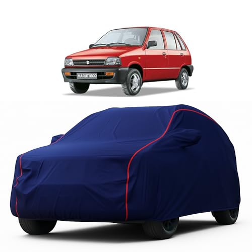Image of Heavy-Duty Car Cover for Compatible with Maruti Old Alto (2000 to 2025 All Models) Deluxe Car Protection Cover - Waterproof & UV-Resistant All-Season Exterior Protection