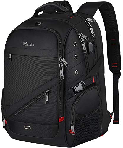 MATEIN Travel Laptop Backpack, 17 inch Waterproof Large Backpack for Men, Durable TSA