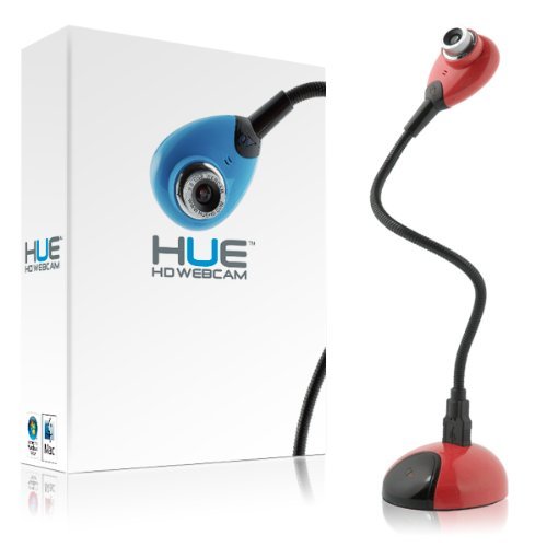 HUE HD Portable USB Camera (Red)