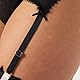Sylvie Flirty Lingerie Damen Strumpfhalter Antonia Schwarz, XS