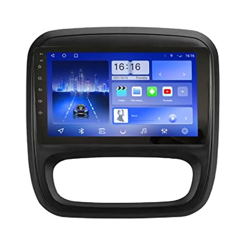 Android 10 Autoradio Car Navigation Stereo Multimedia Player GPS Radio 2.5D Touch Screen forRENAULT TRAFIC/OPEL VIVARO 2015 Cover