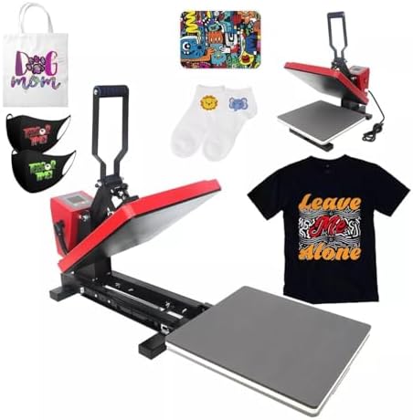 220V Prensa Térmica Plana 38x38cm Sublimação Transfer Sublimação ...