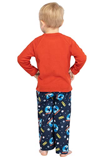 INTIMO The Polar Express Train Toddler Kids Raglan Pajama Set3
