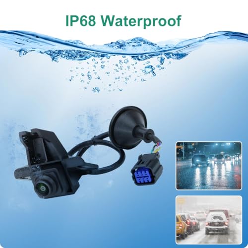 Image of 99240-BU500 OE Backup Camera Replacement for Hyundai Elantra 2021 2022, GreenYi Reverse Rear Park Assist Camera Replaces 99240BU500