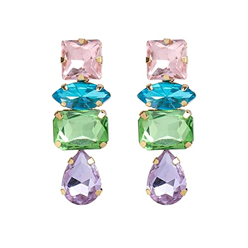 Boucles d'oreilles fleur rouge pour illuminer vos tenues de soirée rétro