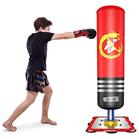 Dripex Kids Free Standing Boxing Punch Bag Cover