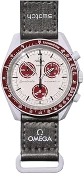 【ジャンク】Swatch Mission to Pluto 腕時計 Swatch Omega Moonswatch Pluto Watch Review SO33M101