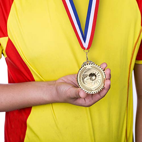 Outus Médaille de Rubans Lanières de Médaille de Rubans de Cou de Récompense Rubans de Participation aux Prix Longes de… - Image 5