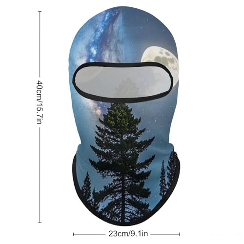 Balaclava Mascarilla de Esquí Mascarilla Aurora Naturaleza Capucha para la Cara Cubierta Total Hombre Mujer Gorro para Ciclismo al Aire Libre miniatura 2