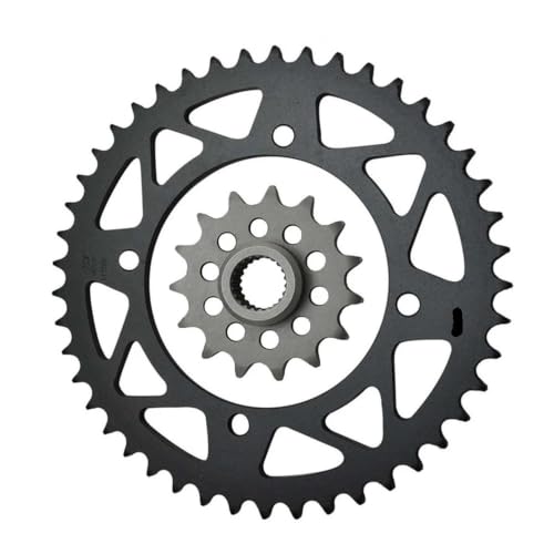 Pignon 15T et couronne 40T 520 à haute durabilité pour restauration de chaîne XT600E et Ténéré