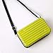 Borsa lavaggio Airline ABS + PC custodia notturna mini bagaglio da viaggio pc cambio trucco clutch-verde mela