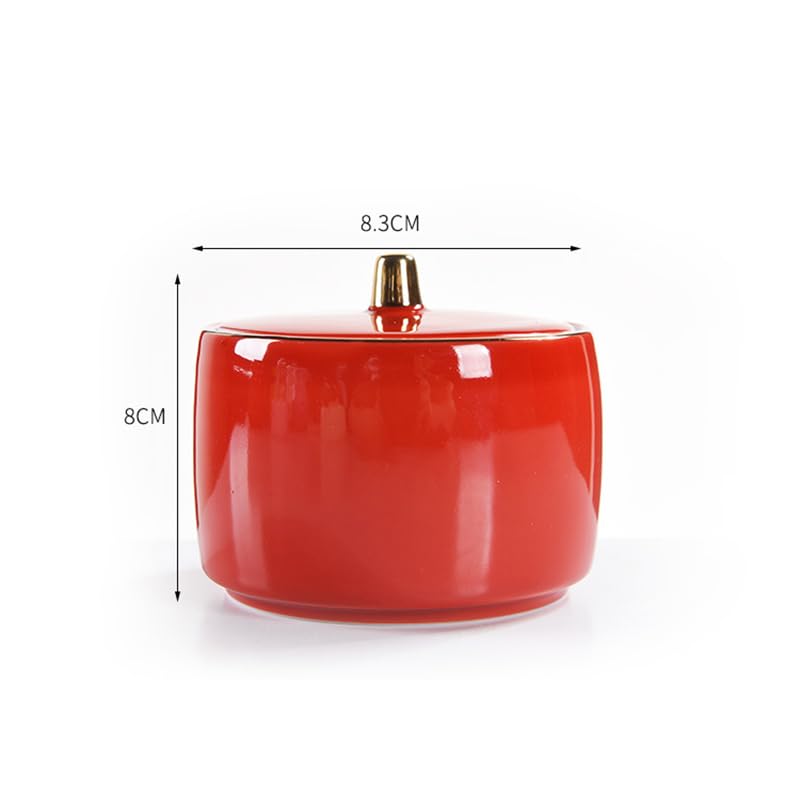 Snackbehälter, Feines Bonbonglas for den Tisch, Schmuck, Kosmetik, Lebensmittel, Vorratsbehälter for die Küche, versiegeltes Glas, Teedose