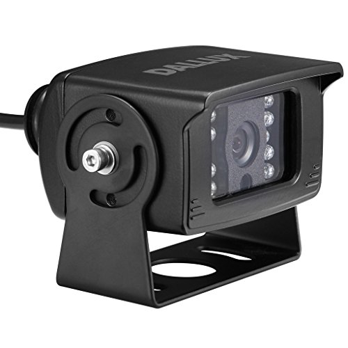 Bus Truck Vehicle Backup Cameras 4 Pin Cab Cam Rearview Reverse Waterproof Night Vision Wide View Angle Camera For Heavy Duty Travel Trailer/Pickup/Van/Fifth Wheel/Rv Camper/Motor Home #TOP2